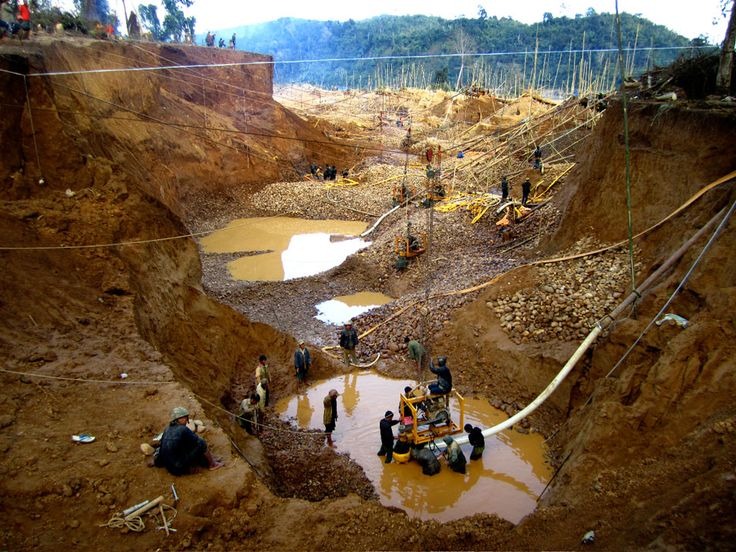 african gold mining